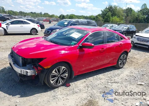 2016 Honda Civic Ex-T from USA, damaged, VIN 2HGFC1F31GH654621